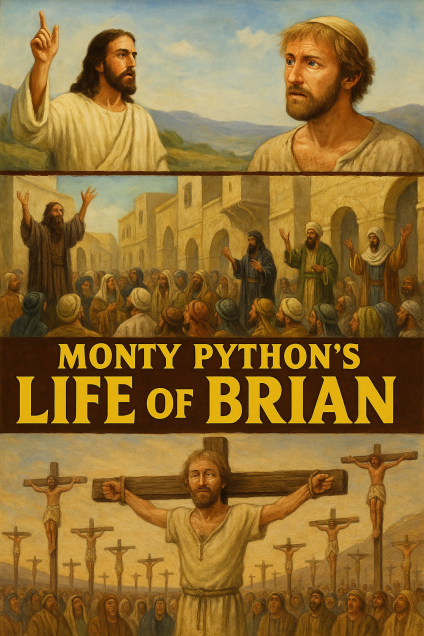 Monty Python’s Life of Brian (1979) – film recomandat a fi văzut de „Pocnitori și Petarde“ și enoriașii lor