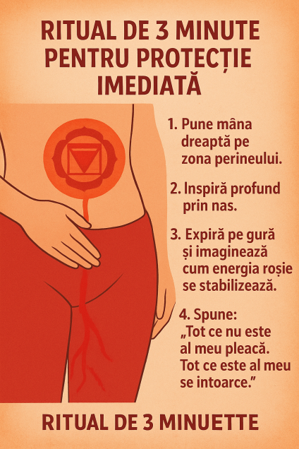 🔥 Atacuri Energetice pe Chakra Rădăcină (Muladhara)