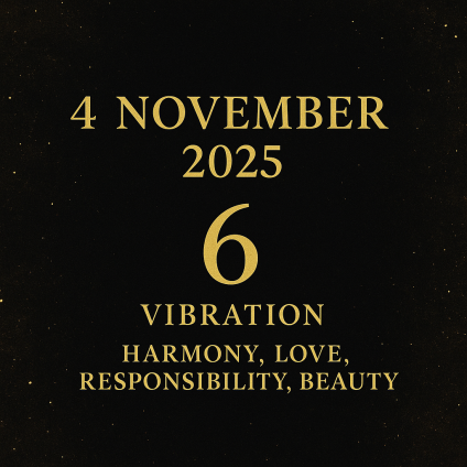 🔮 Numerology of the Day – November 4, 2025