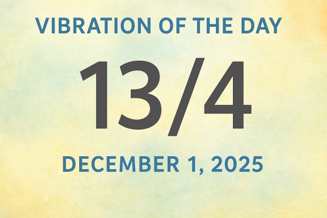 🔢 Numerology of the Day — December 1, 2025