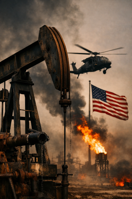 “Deasupra oricărui puț de petrol este un stat terorist” – nou “proverb” american