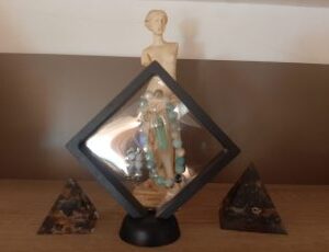 💚✨ Royal Jasper, Green Aventurine, Jade & Amazonite Crystal Jewelry Set with Sterling Silver