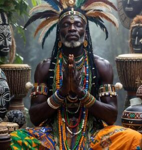 Shamanic Yoruba prayer and healing