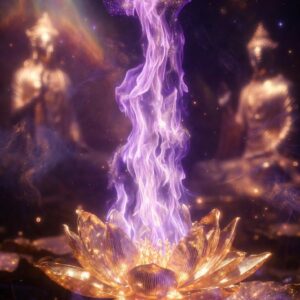 Pachet FLACĂRA VIOLET  – Transformare Divină prin Lumina Violetă (lb. rom)