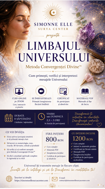 LIMBAJUL UNIVERSULUI®~Metoda Convergenței Divine™