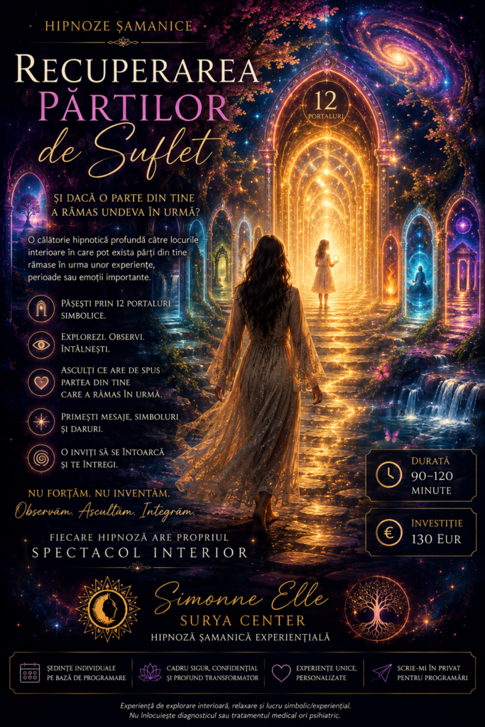 🌟 RECUPERAREA PĂRȚILOR DE SUFLET -seria Hipnoze Șamanice
