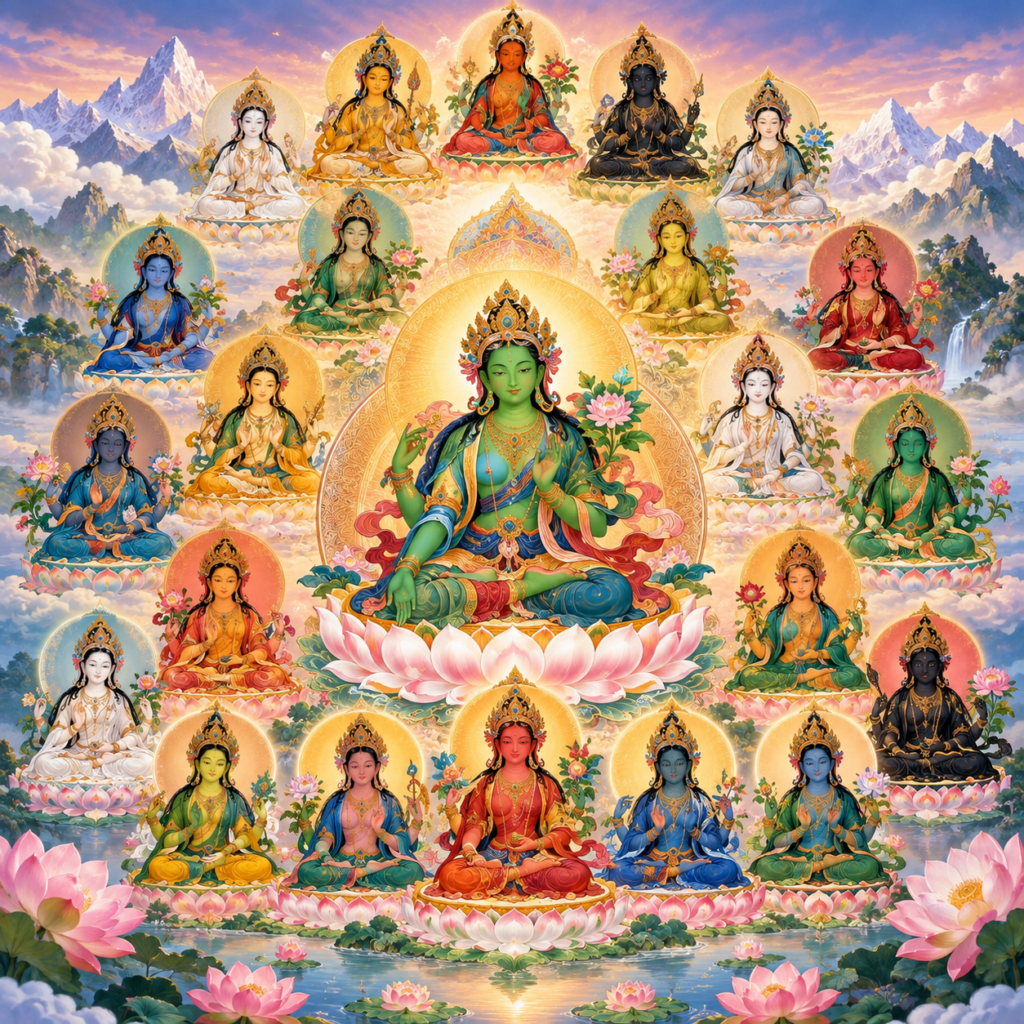 The Twenty-One Taras Attunements