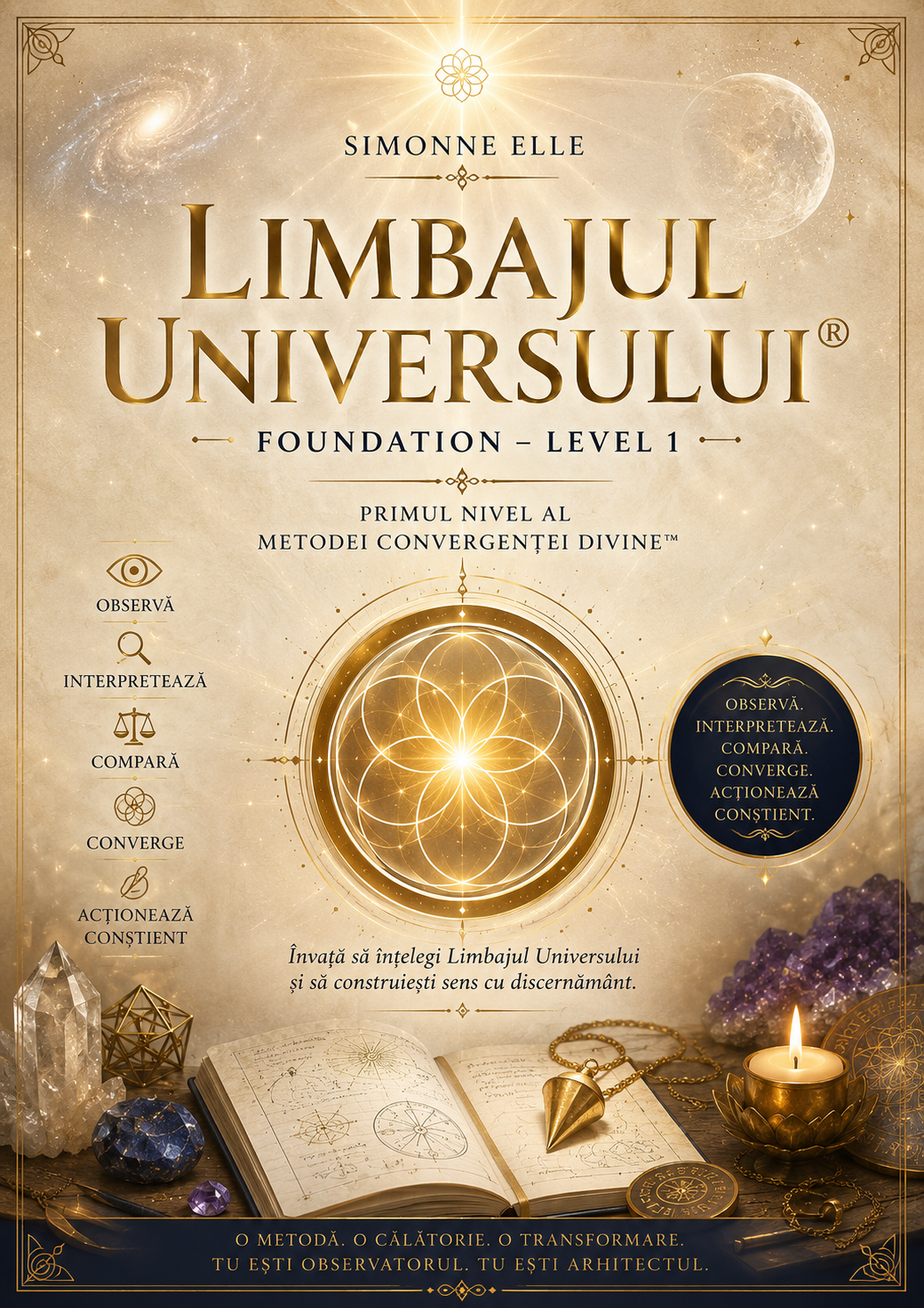 LIMBAJUL UNIVERSULUI®~Metoda Convergenței Divine™ -Foundation (Level 1)